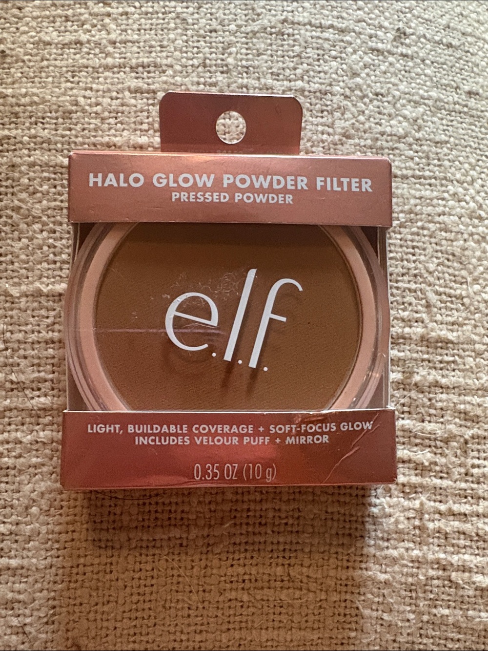 e.l.f. Halo Glow Powder Filter Pressed Powder - deep neutral